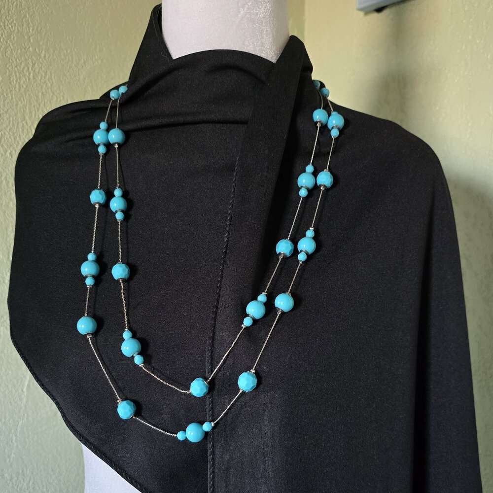 Turquoise Bead Necklace